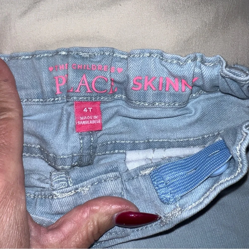 The Children's Place Light‎ Blue Kids Skinny Jeans 4T